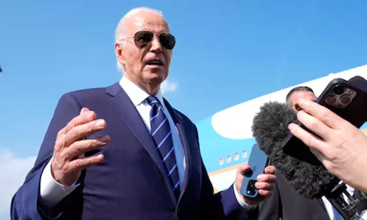President Joe Biden says it was a mistake to say he wanted to put a bulls-eye on Donald Trump President Joe Biden says it was a mistake to say he wanted to put a bulls-eye on Donald Trump