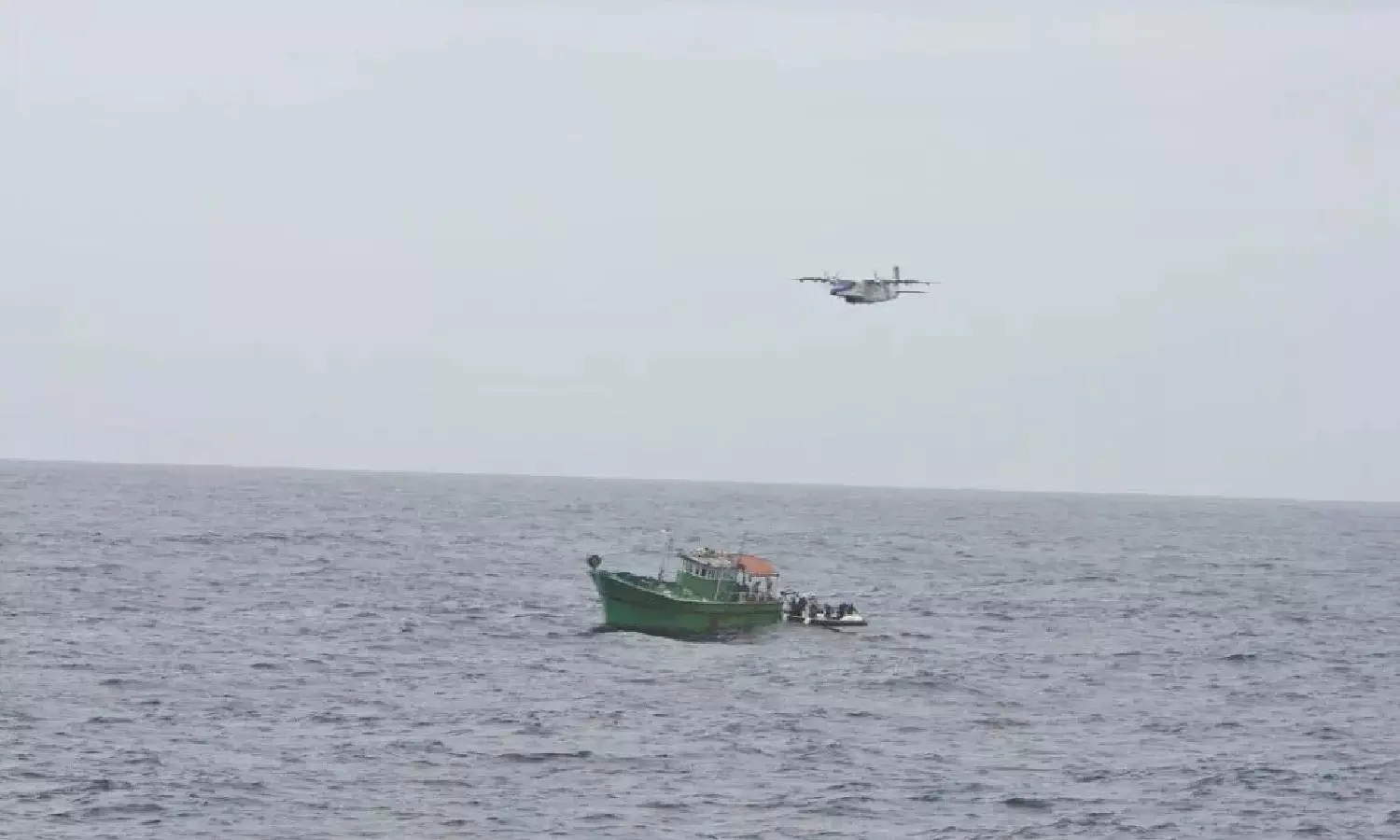 Coast Guard rescues stranded Indian fishing boat with 11 crew members off Kerala coast