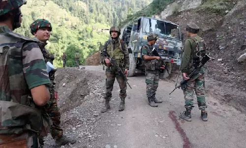 Brief exchanges of fire between security forces, terrorists in J-Ks Doda