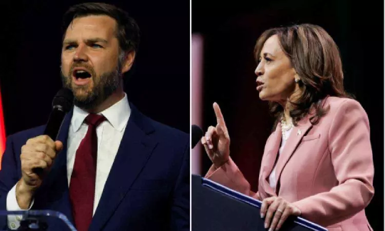 Kamala Harris criticises JD Vances abortion stance after he formally accepts VP nomination Kamala Harris criticises JD Vances abortion stance after he formally accepts VP nomination