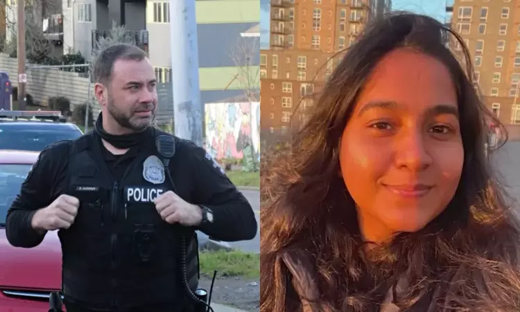 US cop who laughed after Indian students death fired US cop who laughed after Indian students death fired