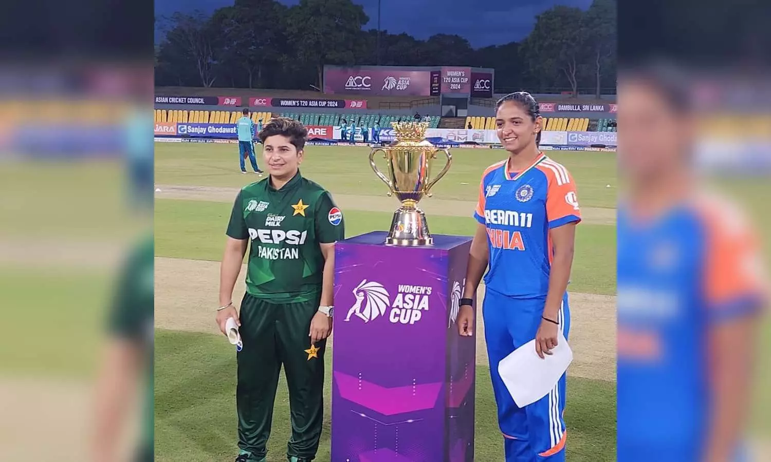 Womens Asia Cup 2024: Pakistan wins the toss, opts to bat against India