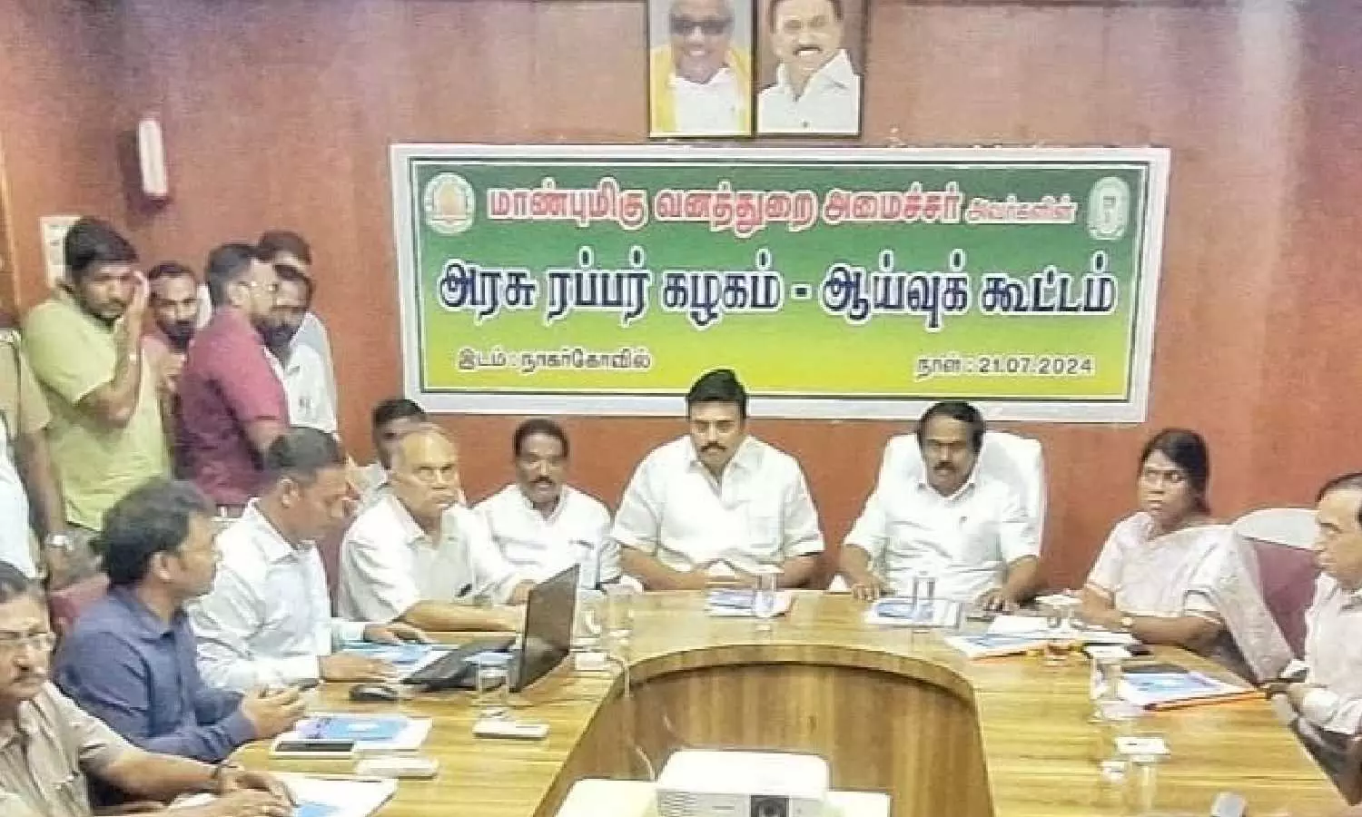 Committed to protecting rubber workers’ interests, says TN Forest Minister