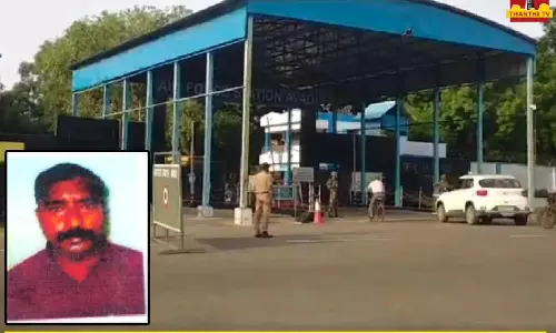Security officer kills self while on duty at Avadi IAF base