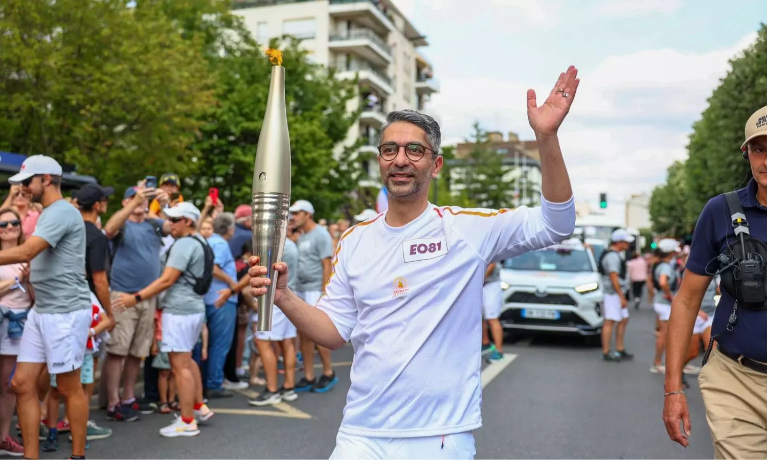 Abhinav Bindra joins Torch Relay