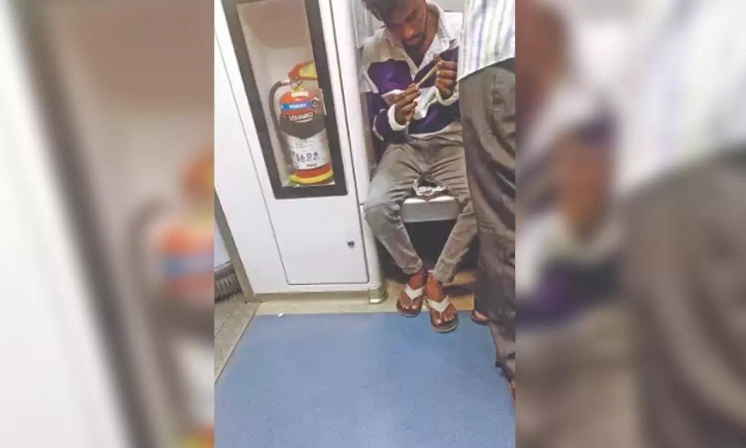 Police tracks down youth who rolled ganja joint in Chennai Metro rail