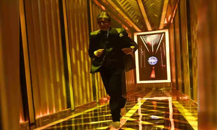The run is on: Amitabh Bachchan shares glimpse of Kaun Banega Crorepati 16