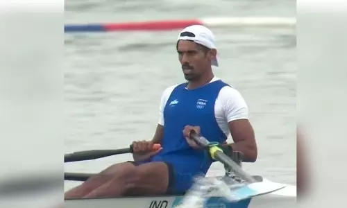 Paris Olympics: Rower Balraj Panwar finishes 4th in heat, advances to repechage Paris Olympics: Rower Balraj Panwar finishes 4th in heat, advances to repechage