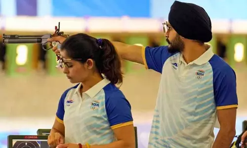 Manu-Sarabjot duo enters bronze medal round; Ramita finishes seventh
