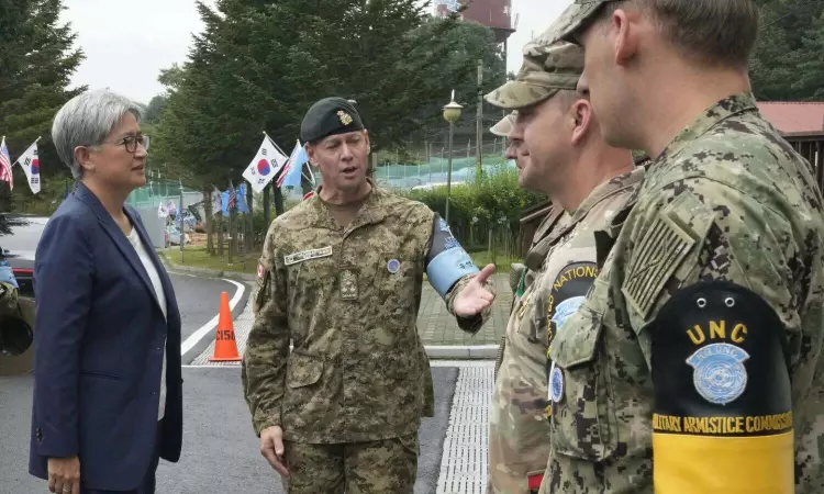 Australias foreign minister says Russia-North Korea defence deal is risky for the world Australias foreign minister says Russia-North Korea defence deal is risky for the world