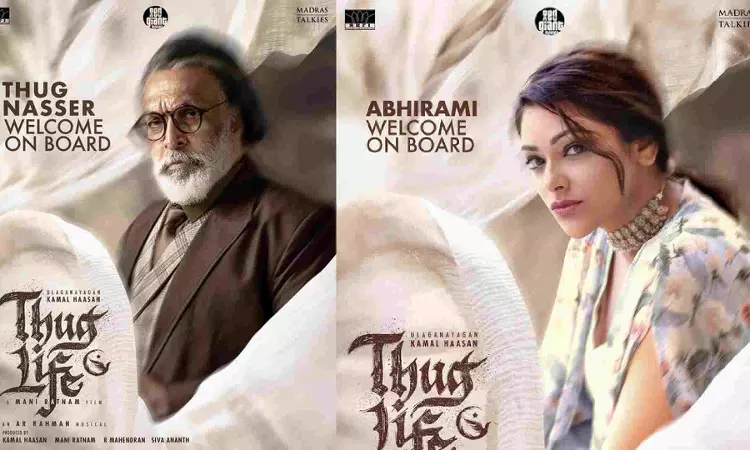 Kamal Haasans Thug Life expands its cast with Nasser and Abhirami Kamal Haasans Thug Life expands its cast with Nasser and Abhirami