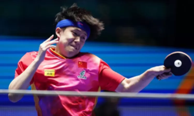 Paris Olympics: World No. 1 Wang falls in mens singles TT after breaking bat