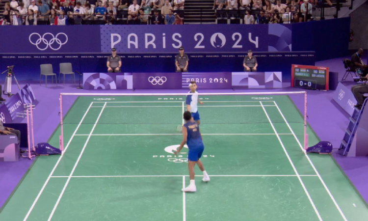 BADMINTON: Lakshya leads 10-5