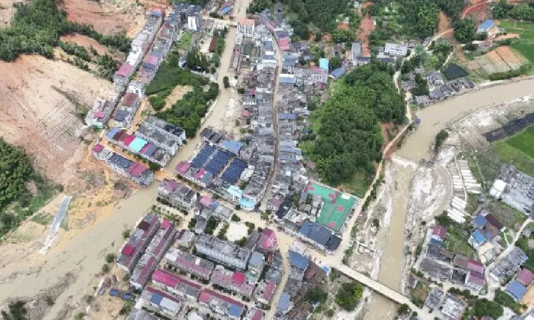 Death toll jumps to 30, with 35 others missing, in an area hit by heavy rains in southeastern China