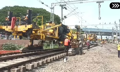 63 suburban train cancelled in Chennai for maintenance works; resulting in traffic jams across city
