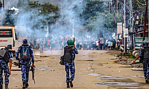 Fresh violence in Manipurs Jiribam within 24 hours of agreement to restore normalcy