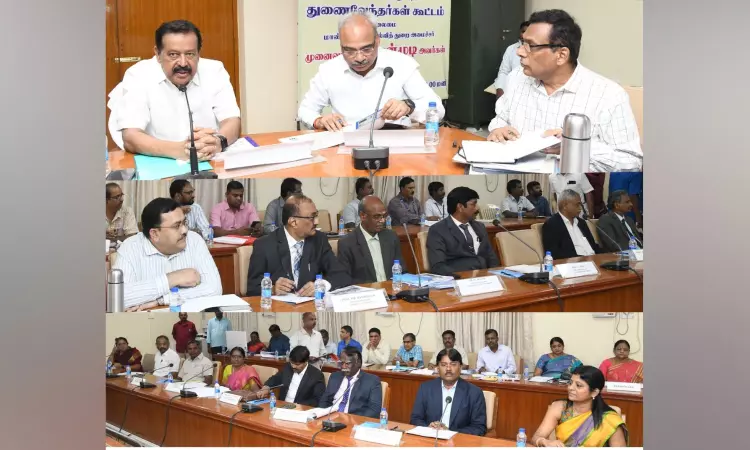 Focus on improving the quality of PhD in different fields, Minister Ponmudi directs universities