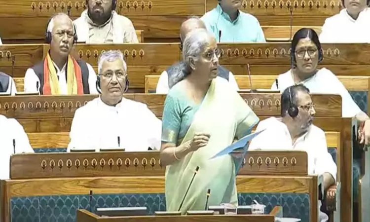 BJP-led government has significantly liberalised income tax slabs, taken steps for welfare of middle class: Sitharaman in Lok Sabha BJP-led government has significantly liberalised income tax slabs, taken steps for welfare of middle class: Sitharaman in Lok Sabha