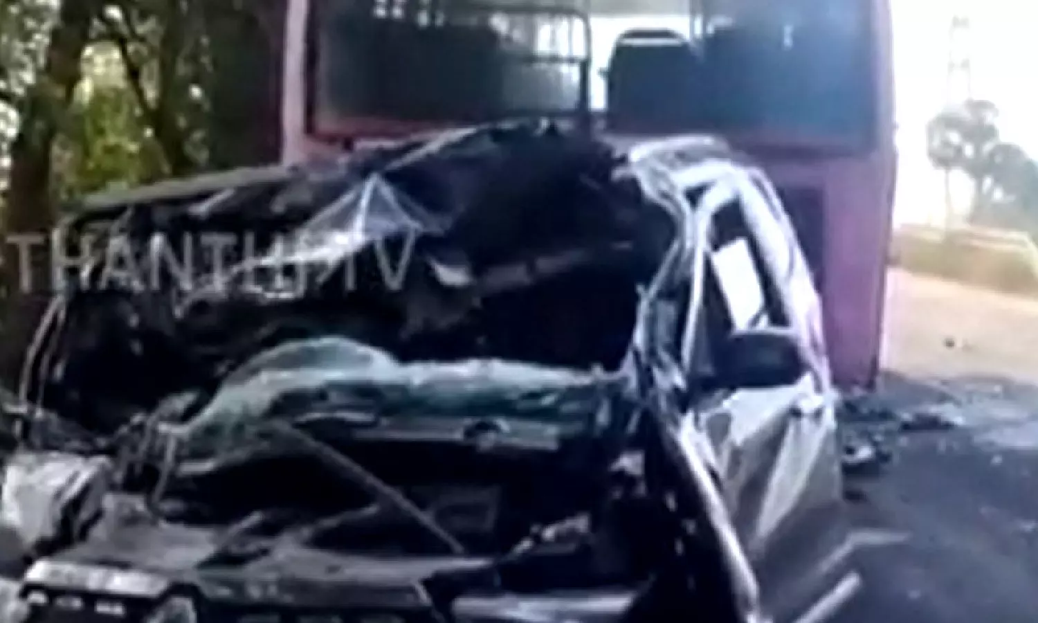 Madurai: 3 of family including toddler killed in car-govt bus collision Madurai: 3 of family including toddler killed in car-govt bus collision