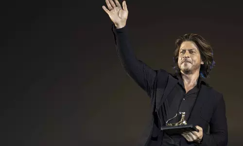 SRK delivers speech at Locarno Film Fest: ‘Art is the act of affirming life’