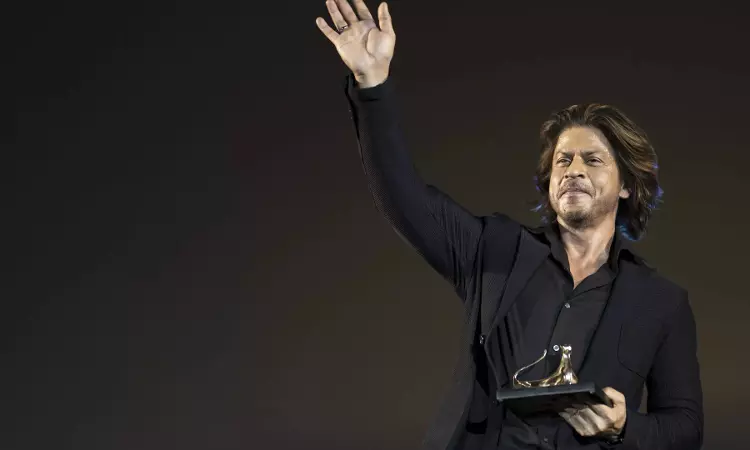 SRK delivers speech at Locarno Film Fest: ‘Art is the act of affirming life’