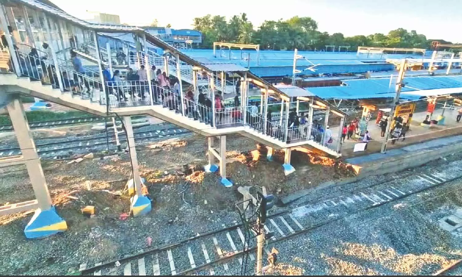 Tambaram railway station back to form after month-long renovation