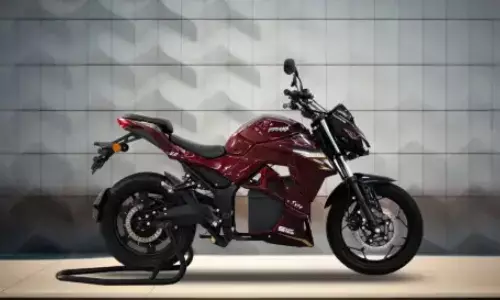 Srivaru Motors launches Prana 2.0 electric two-wheeler motorcycle in Chennai