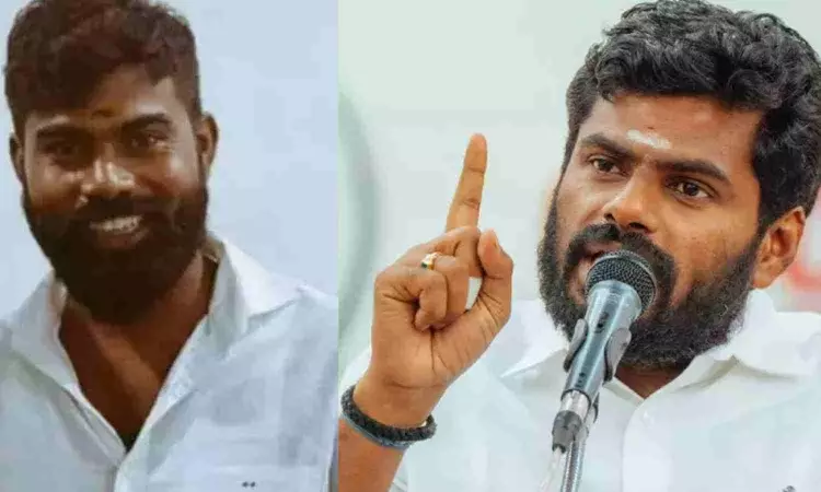 Annamalai raises suspicion over the deaths of NTK functionary Sivaraman and his father