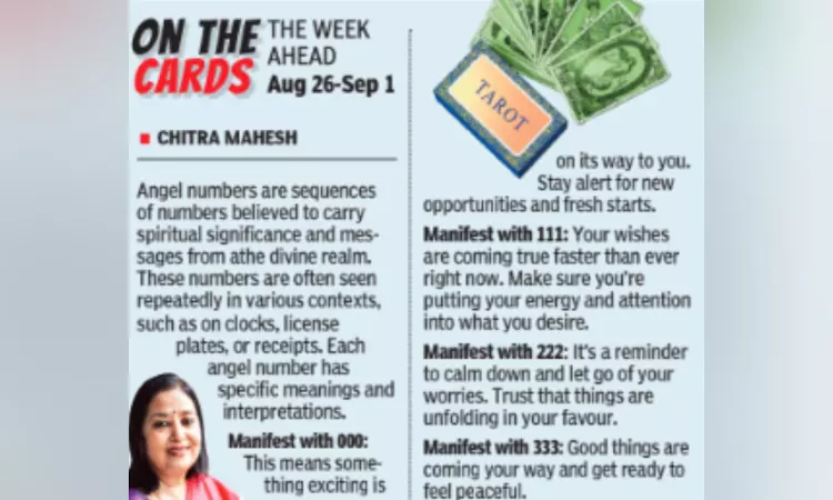 Tarot: Unlocking divine messages; spiritual significance of angel numbers revealed