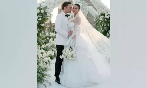 Amy Jackson, Ed Westwick say I Do: First look at their dreamy Italian wedding