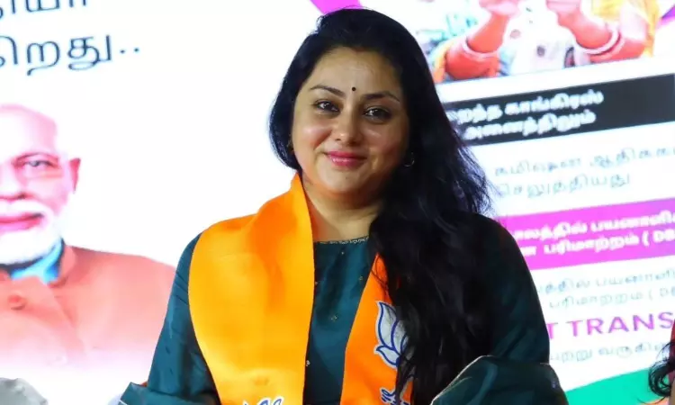 Official behaved rudely...: Actress Namitha asked to prove Hindu identity at Madurai Meenakshi Temple Official behaved rudely...: Actress Namitha asked to prove Hindu identity at Madurai Meenakshi Temple