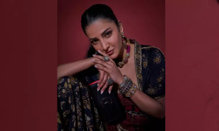 Shruti Haasan practices Martial Arts and MMA during Coolie shoot