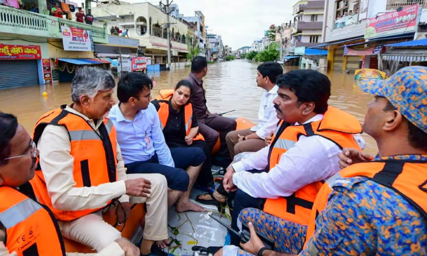 Unprecedented rainfall paralyses life in Vijayawada, 17,000 people evacuated across Andhra