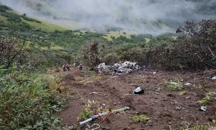 Russian officials recover the bodies of all 22 people killed in a helicopter crash in the Far East Russian officials recover the bodies of all 22 people killed in a helicopter crash in the Far East
