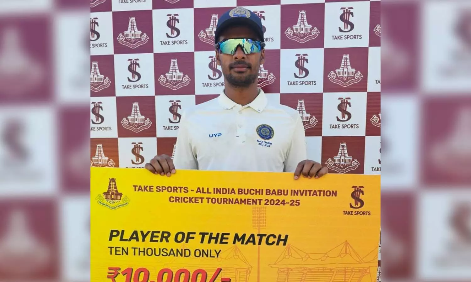 Buchi Babu Tournament: Tanay steps up again, guides Hyd to final