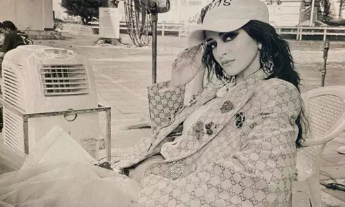 Ananya Panday shares special moments from sets of Call Me Bae