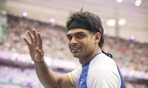 Neeraj named worlds best male javelin thrower in 2024 by reputed US track and field magazine