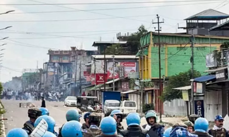 Tails of sophisticated rockets recovered after drone, hi-tech missile attacks in Manipur: Police
