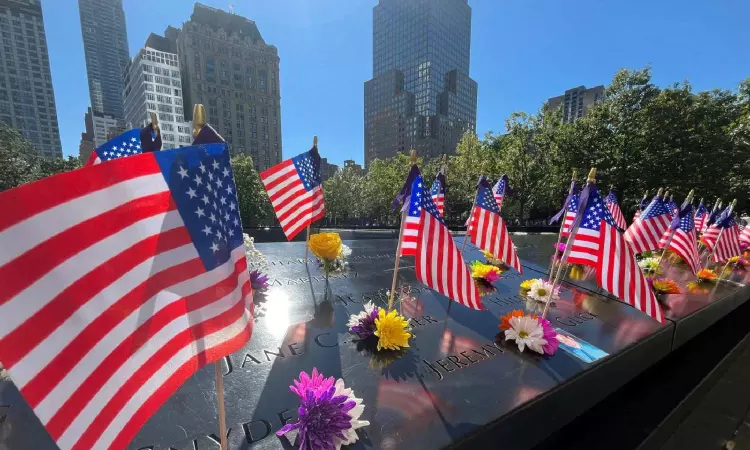 US commemorates 9/11 attacks with victims in focus, but politics in view
