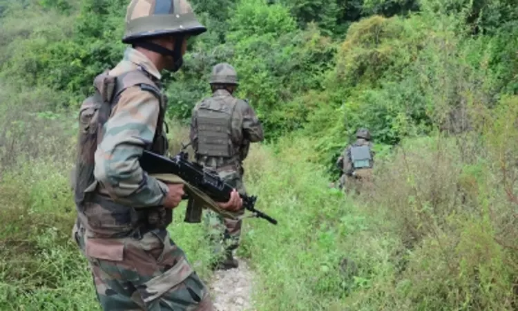 Encounter breaks out between security forces and terrorists in J&Ks Udhampur Encounter breaks out between security forces and terrorists in J&Ks Udhampur
