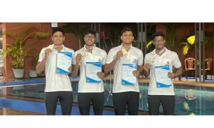 Senior National Aquatic: Tamil Nadu break Men’s 4 x 100m Medley record Senior National Aquatic: Tamil Nadu break Men’s 4 x 100m Medley record