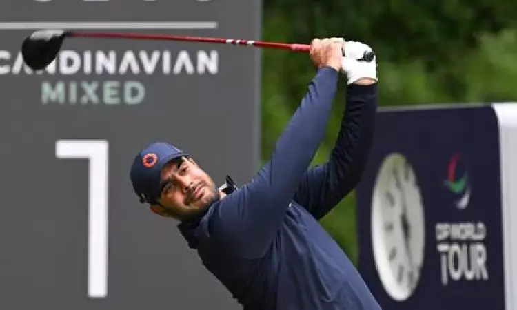 Shubhankar ties course record in Irish Open, enters top 15