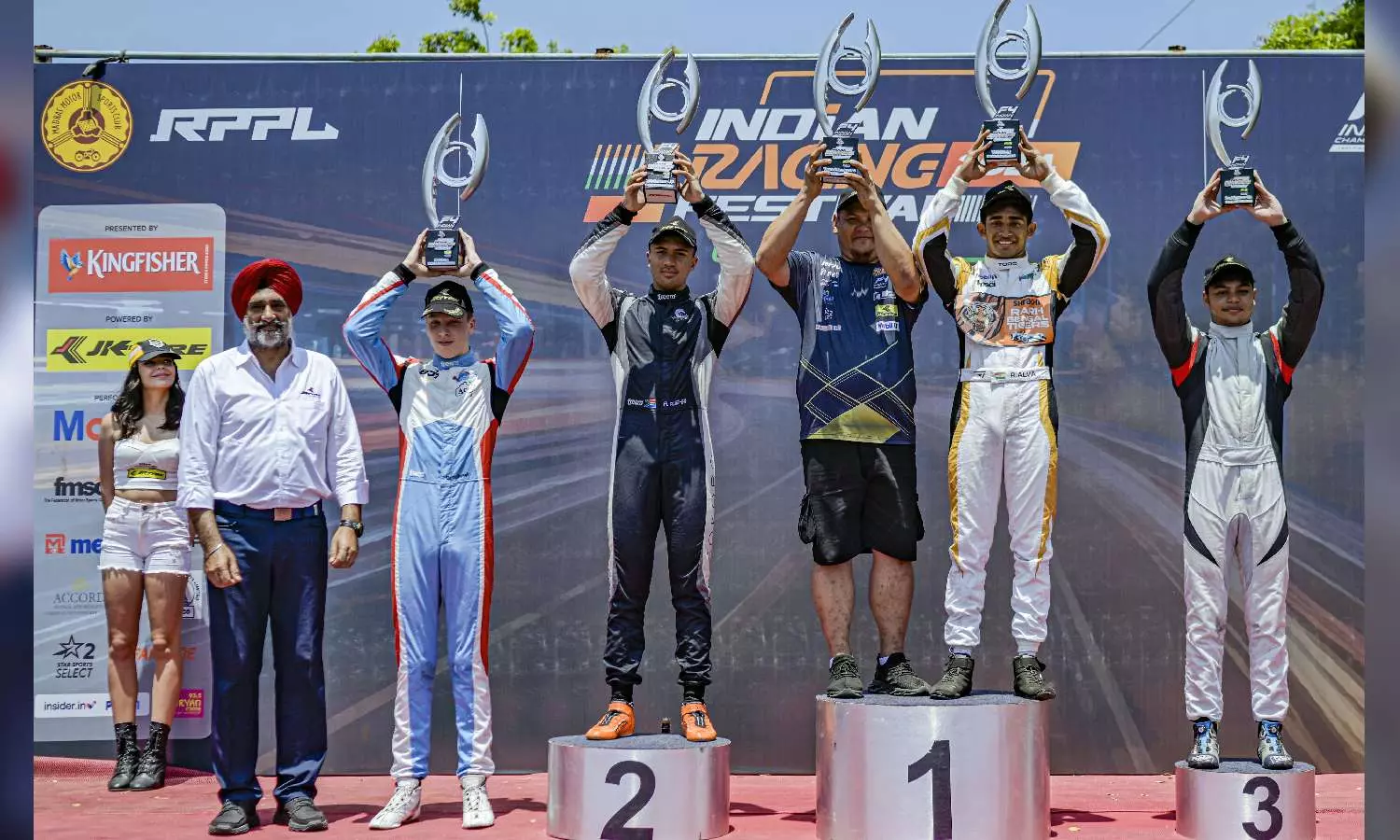 Chennai Turbo Riders celebrates a double in Indian Racing Festival
