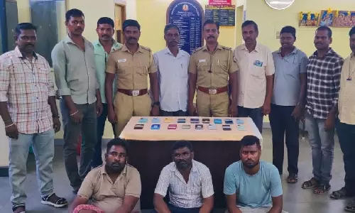 Tambaram police arrest five including two minors for looting phones from govt buses, trains