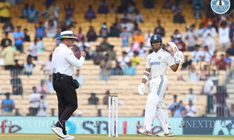 Chennai Test: Jaiswals 56 took India to 176/6 against Bangladesh after second session