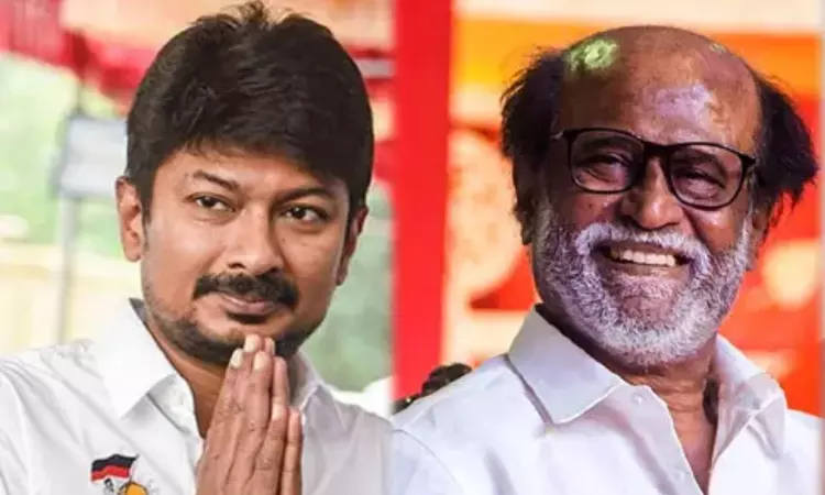 Udhayanidhi deprecates scribes for posing questions to Rajini on his elevation