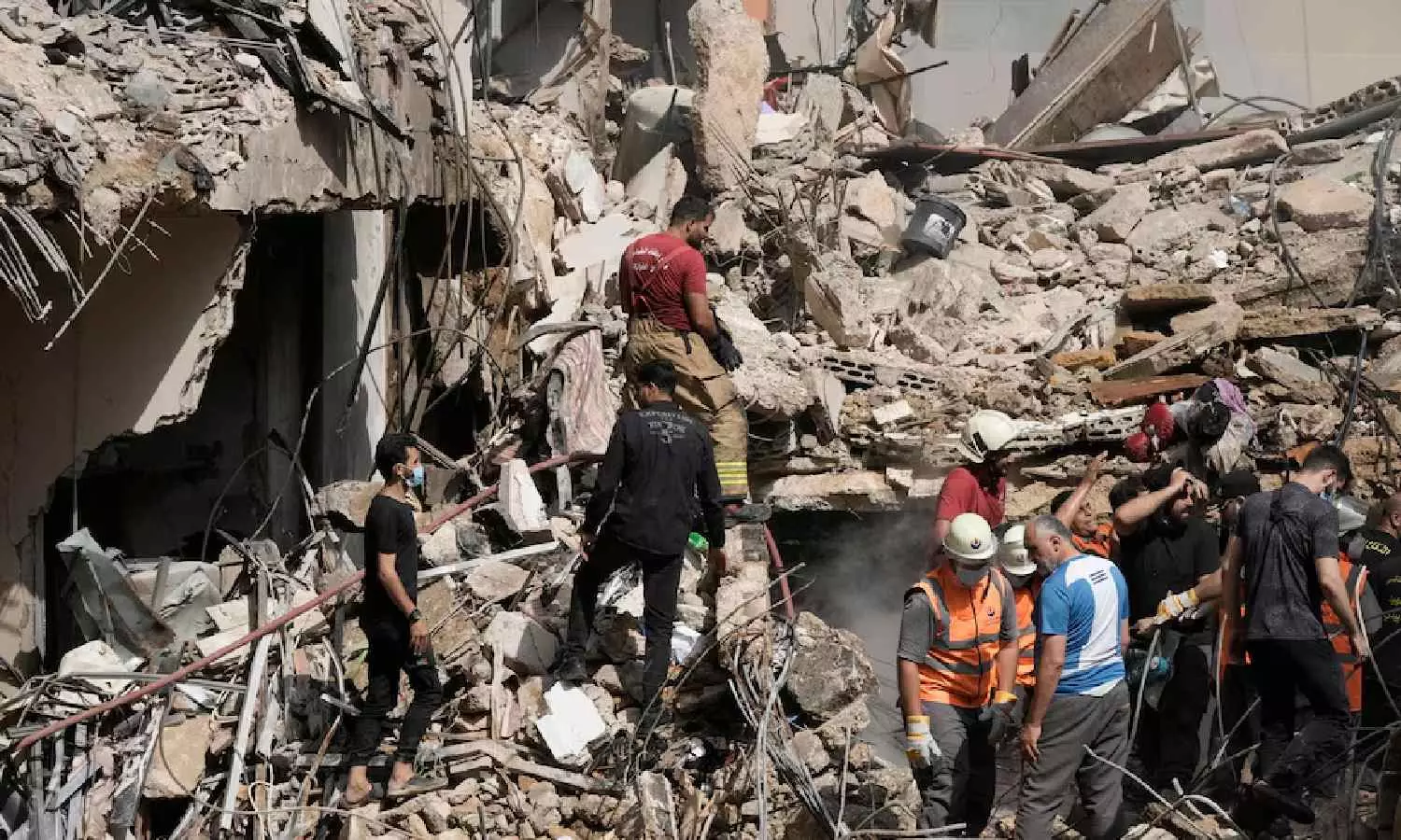 Death toll from Israeli airstrike on Beirut suburb rises to 31 as Israel and Hezbollah trade fire Death toll from Israeli airstrike on Beirut suburb rises to 31 as Israel and Hezbollah trade fire
