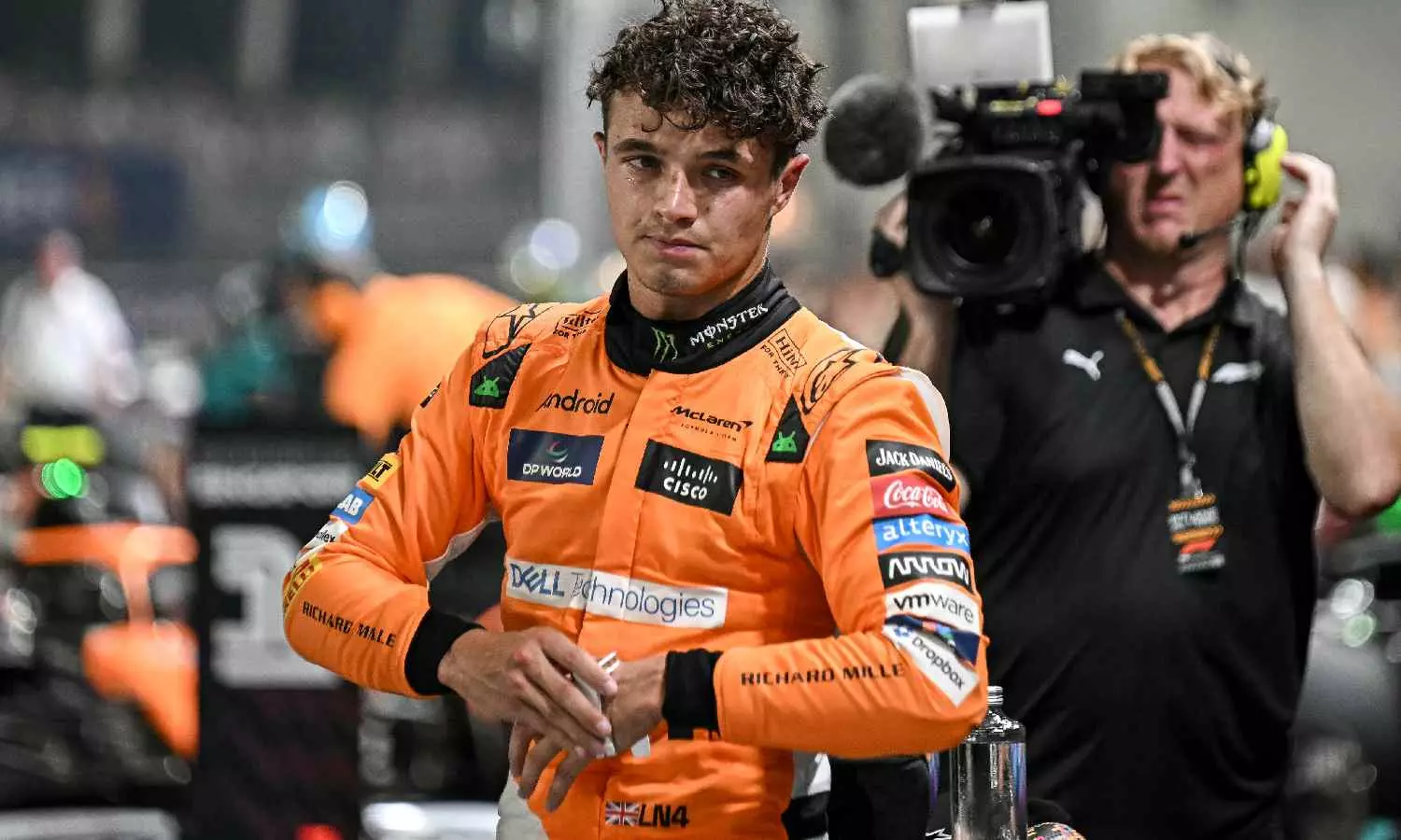 Norris beats Verstappen for pole position at Singapore Grand Prix
