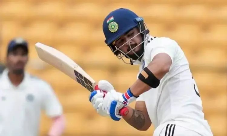 Parag, Rawat take India A to strong position against India C Parag, Rawat take India A to strong position against India C