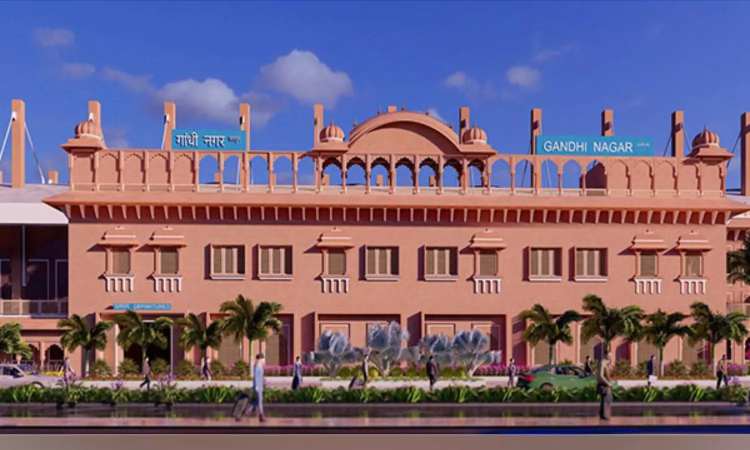 Redevelopment of Gandhi Nagar Jaipur Station: Blend of Heritage, Folk Art, Modernity